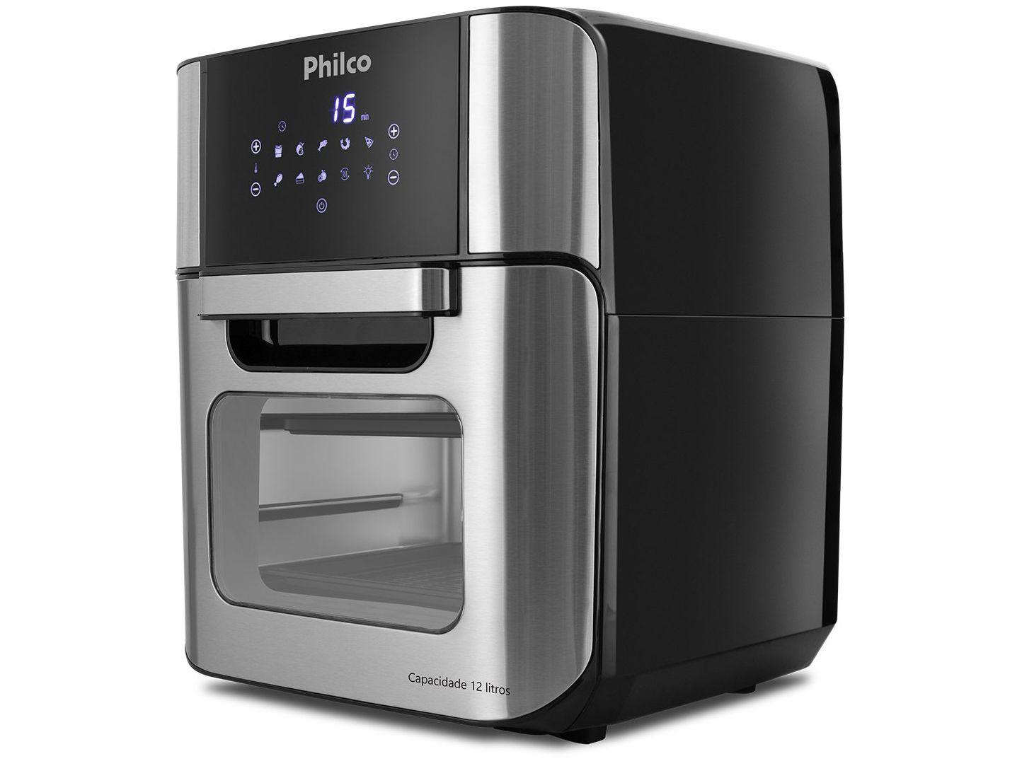 Air Fryer Philco Oven PFR2200P Preto 12L com Forno e Timer