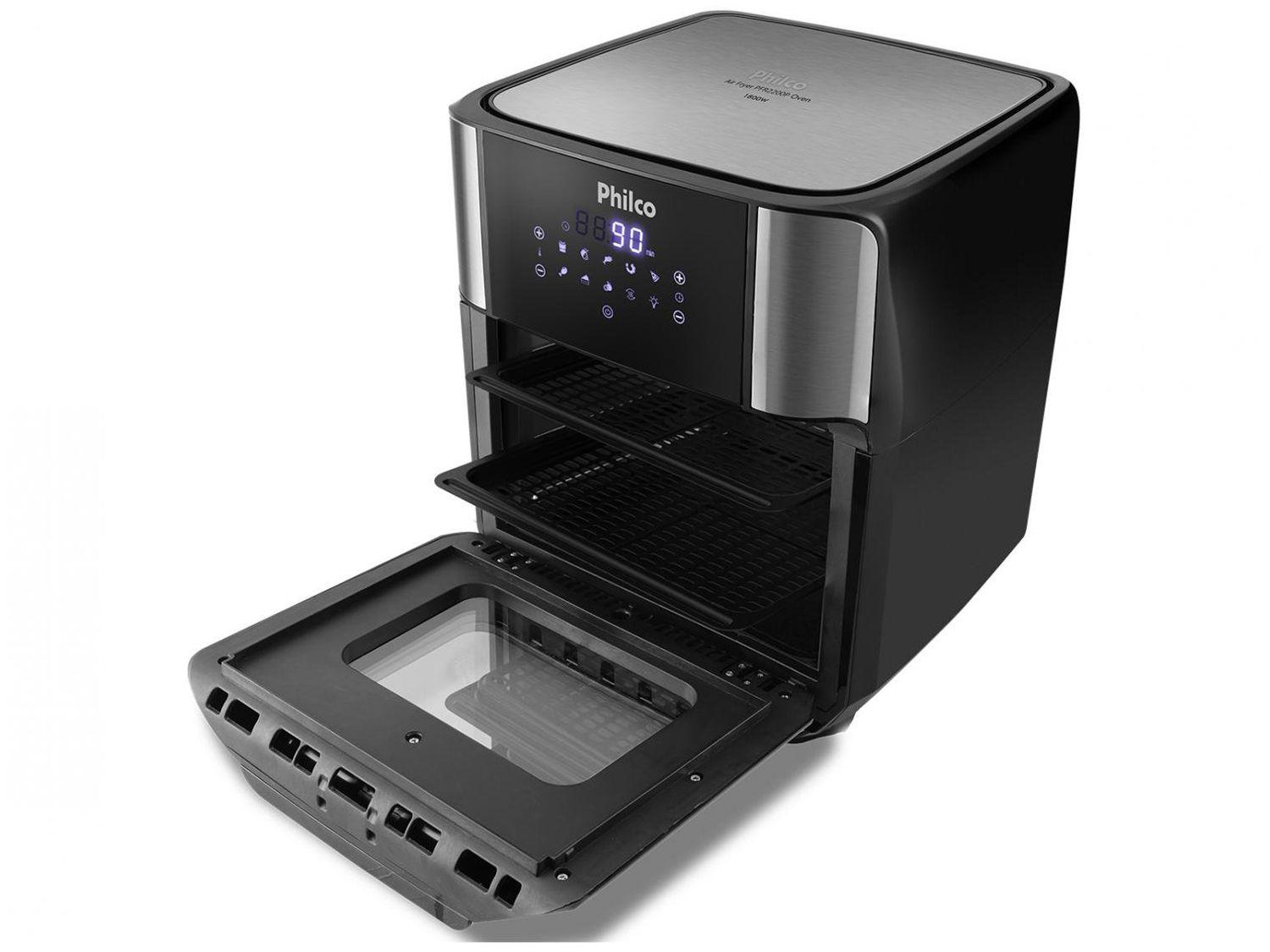 Air Fryer Philco Oven PFR2200P Preto 3,5L com Forno e Timer