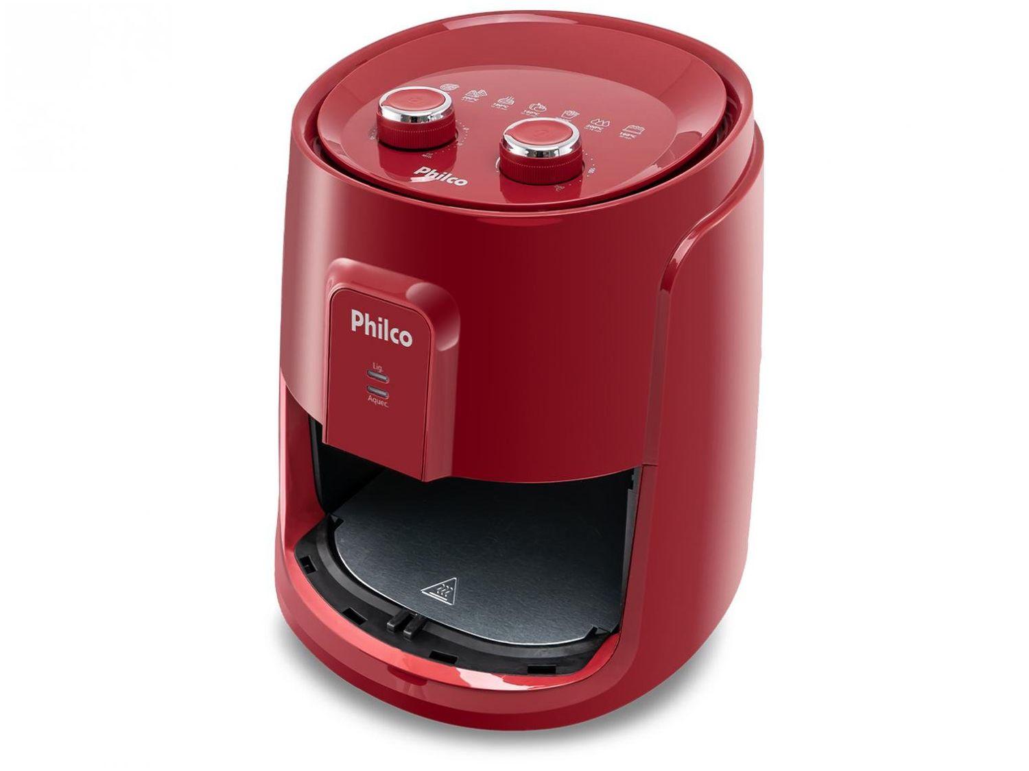 Air Fryer Philco PFR15V Vermelha 3,2L com Timer