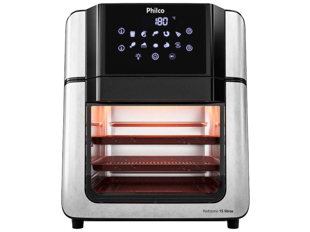 Air Fryer Philco Redstone PAF15A Preta com Timer 15L