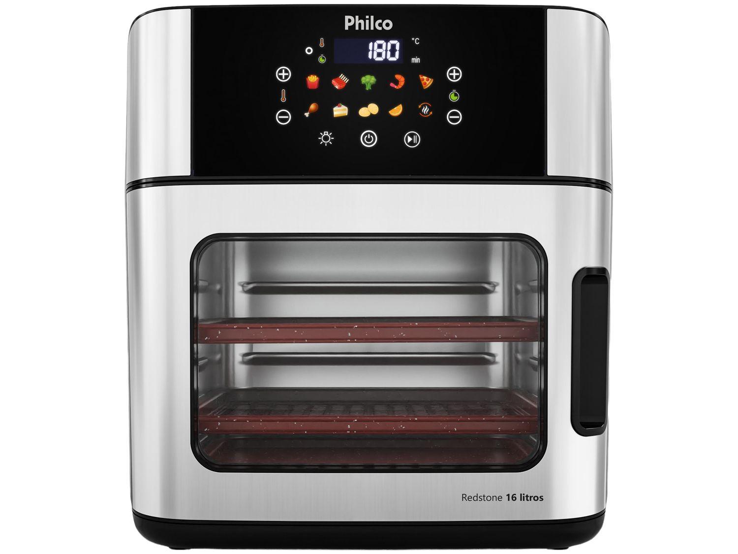 Air Fryer Philco Redstone PAF16A Preta com Timer 16L