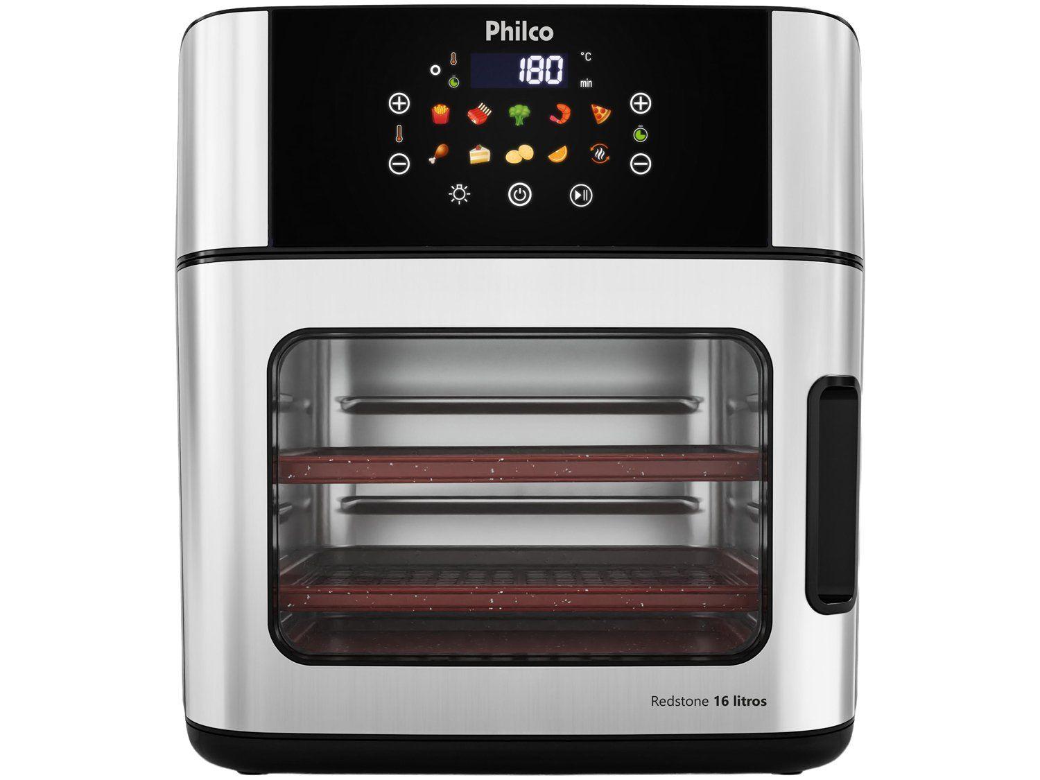 Air Fryer Philco Redstone PAF16A Preto com Timer 16L