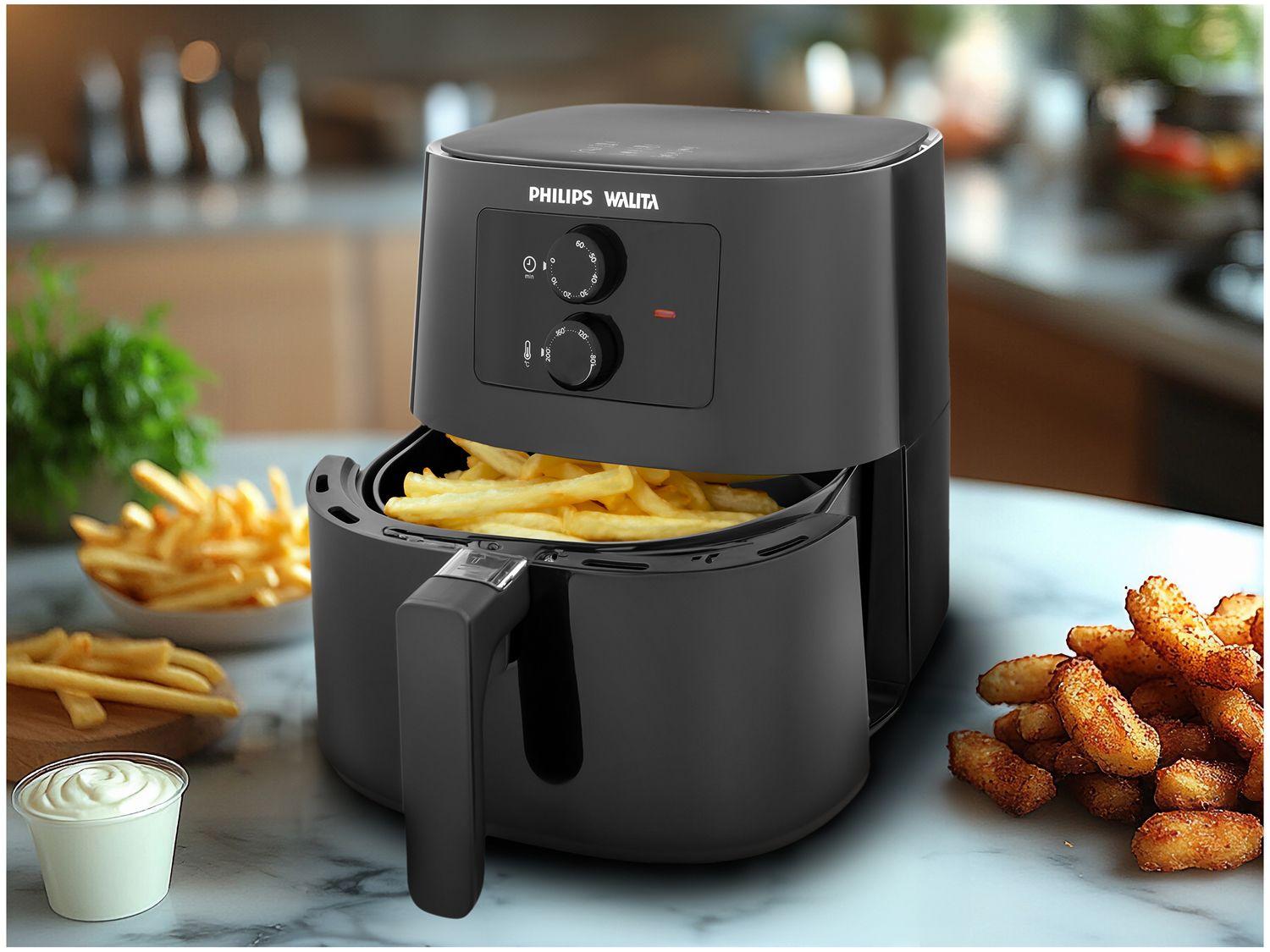 Air Fryer Philips Walita Spectre Série 3000 RI9201 Preta 2,6L