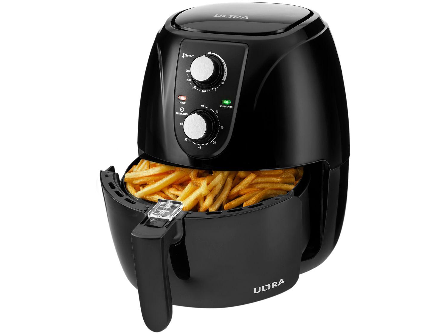 Air Fryer Ultra AF-UT-01 Preta com Timer 3,2L