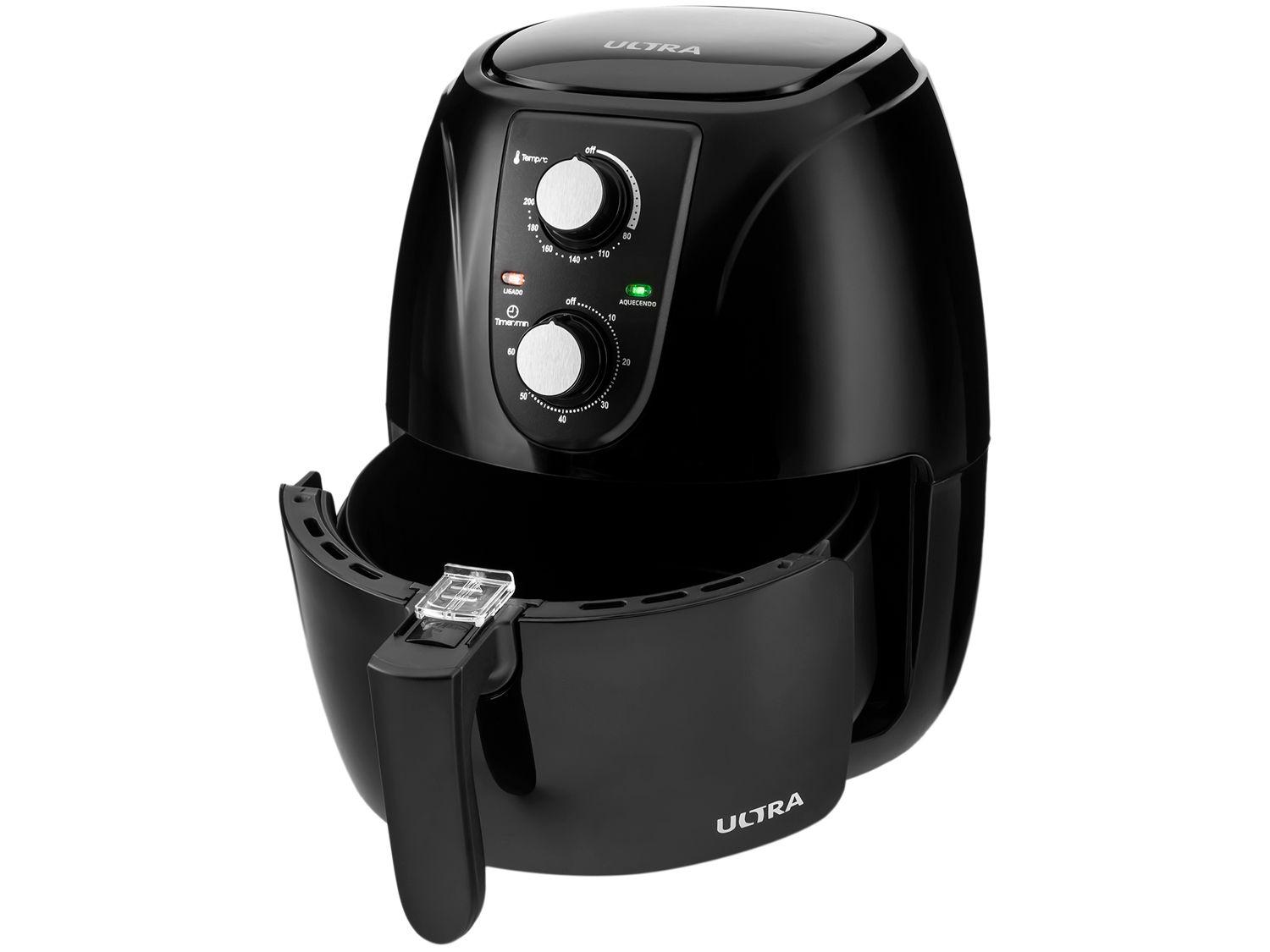 Air Fryer Ultra AF-UT-01 Preta com Timer 3,2L