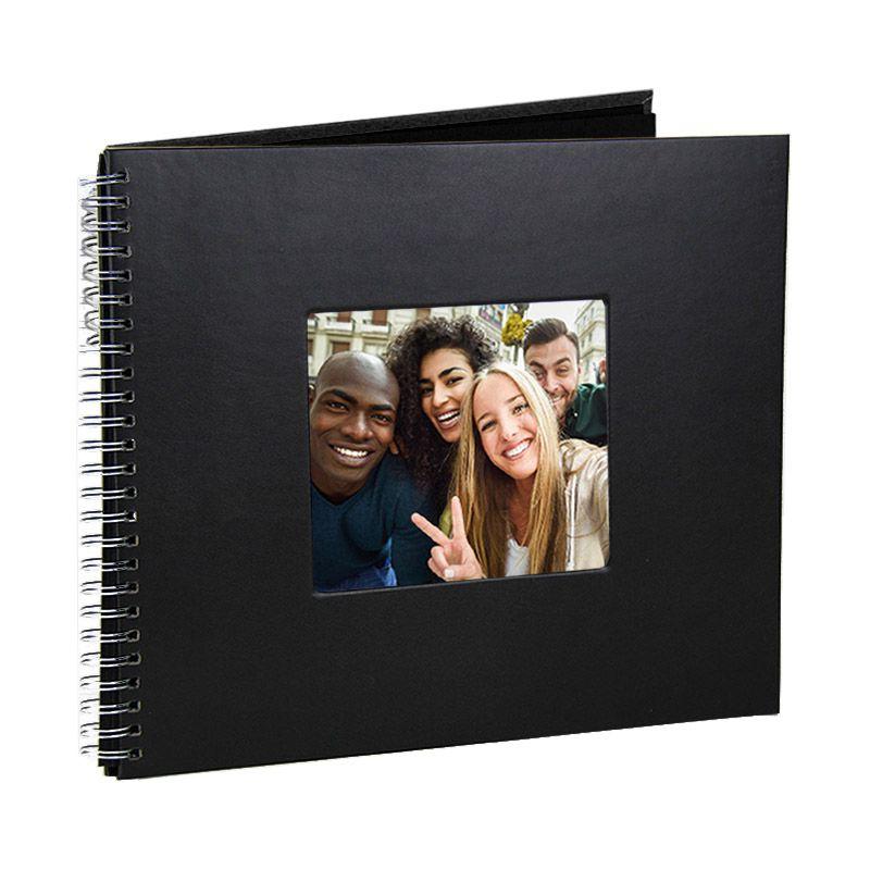 Álbum Scrapbook Preto 40 Páginas 30x30 149433 Tudoprafoto