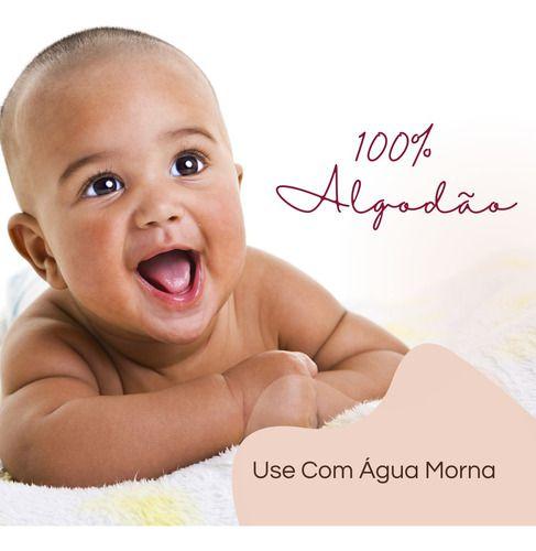 Imagem de Algodão Bellacotton Quadrado Bebê Sem Perfume - 300 Unidades