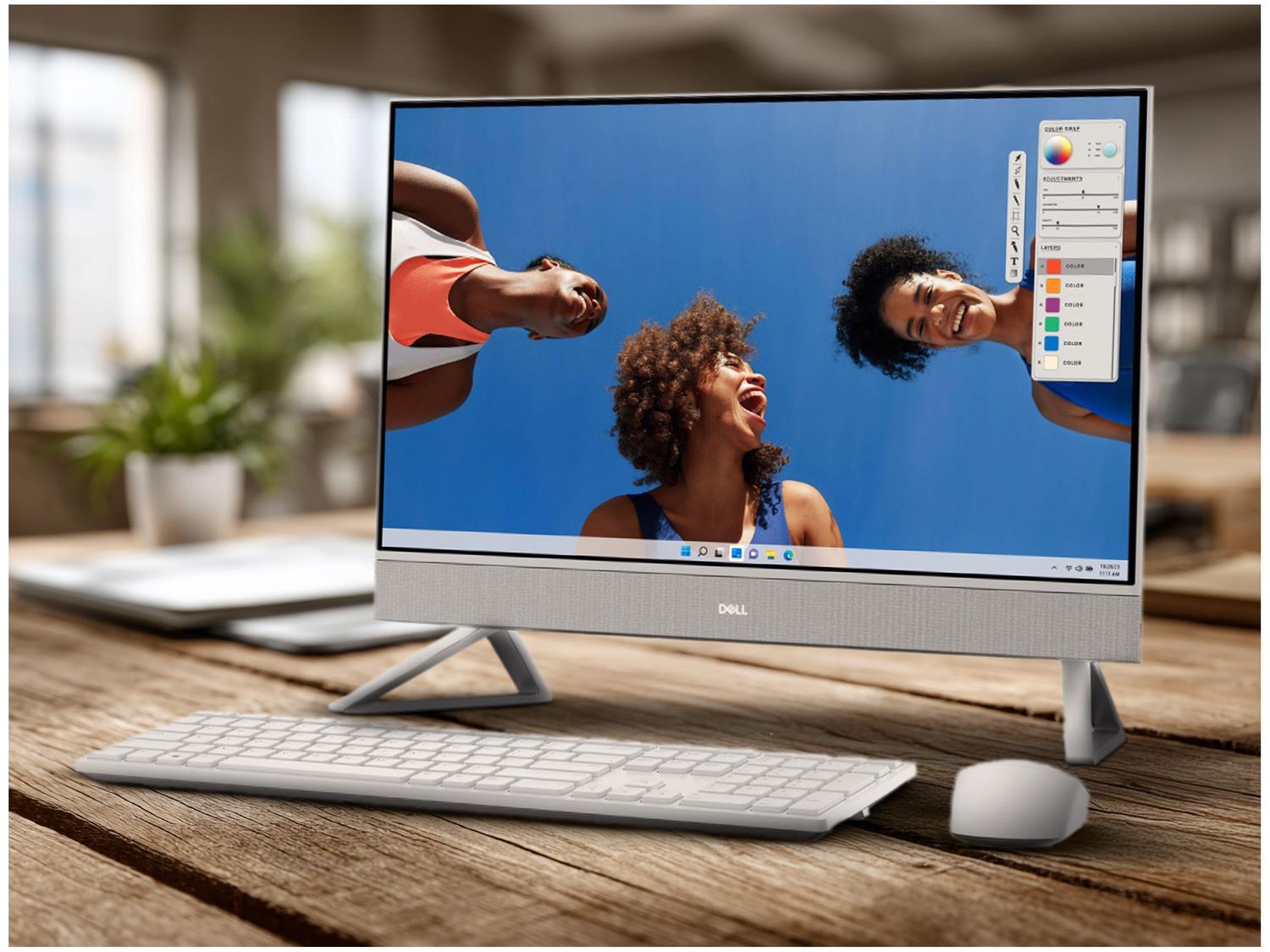 All in One Dell Inspiron 24 AIO-i1301-A10 Intel Core i5 8 GB RAM 512GB SSD IPS 23,8" Full HD Windows 11