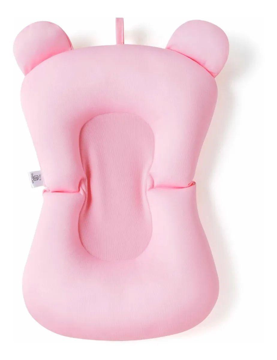 Almofada De Banho Para Bebê Menina Baby - ROSA - CLICK TUDO - Almofada ...