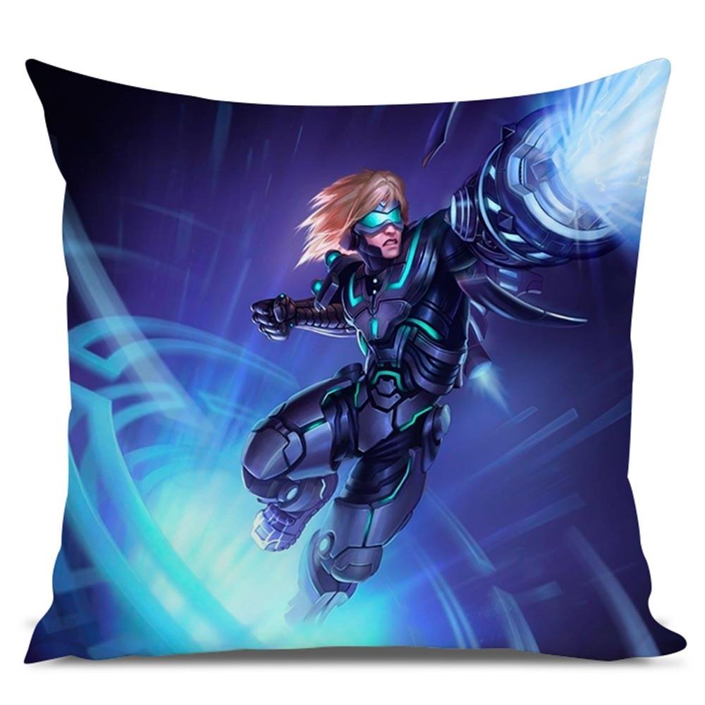 Almofada League Of Legends Ezreal Pulsefire 45x45cm 429k Almofada Decorativa Magazine Luiza