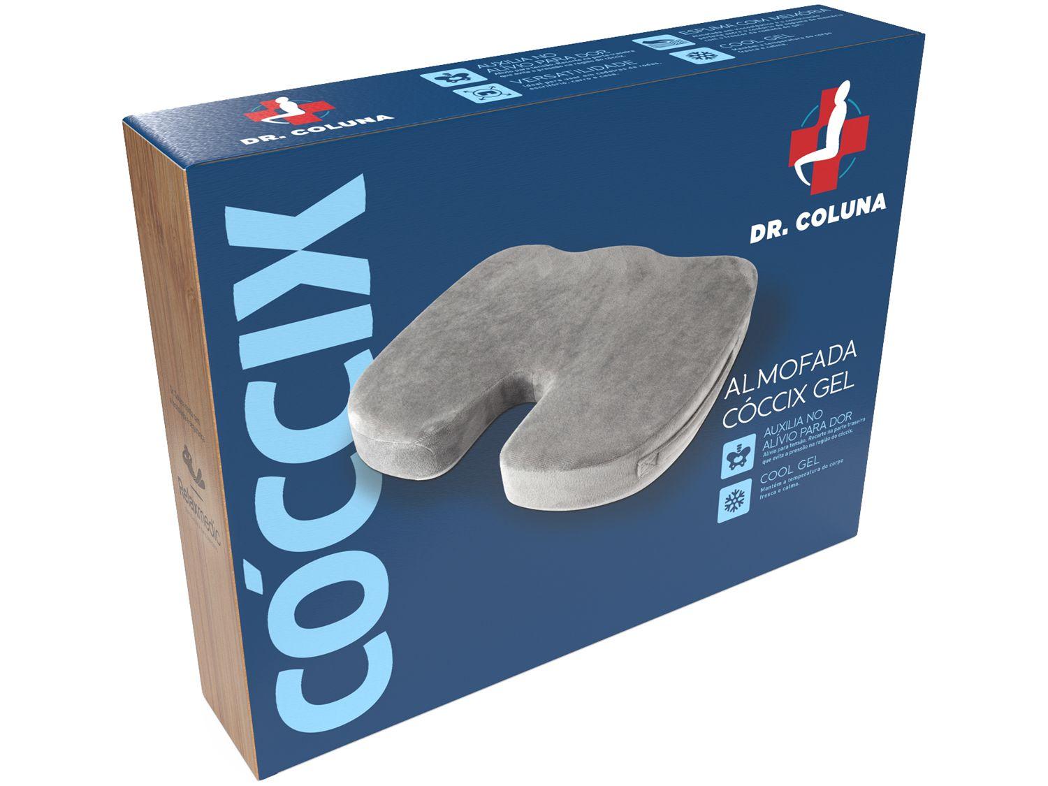 Almofada Ortopédica para Coccix Relaxmedic Dr Coluna Gel