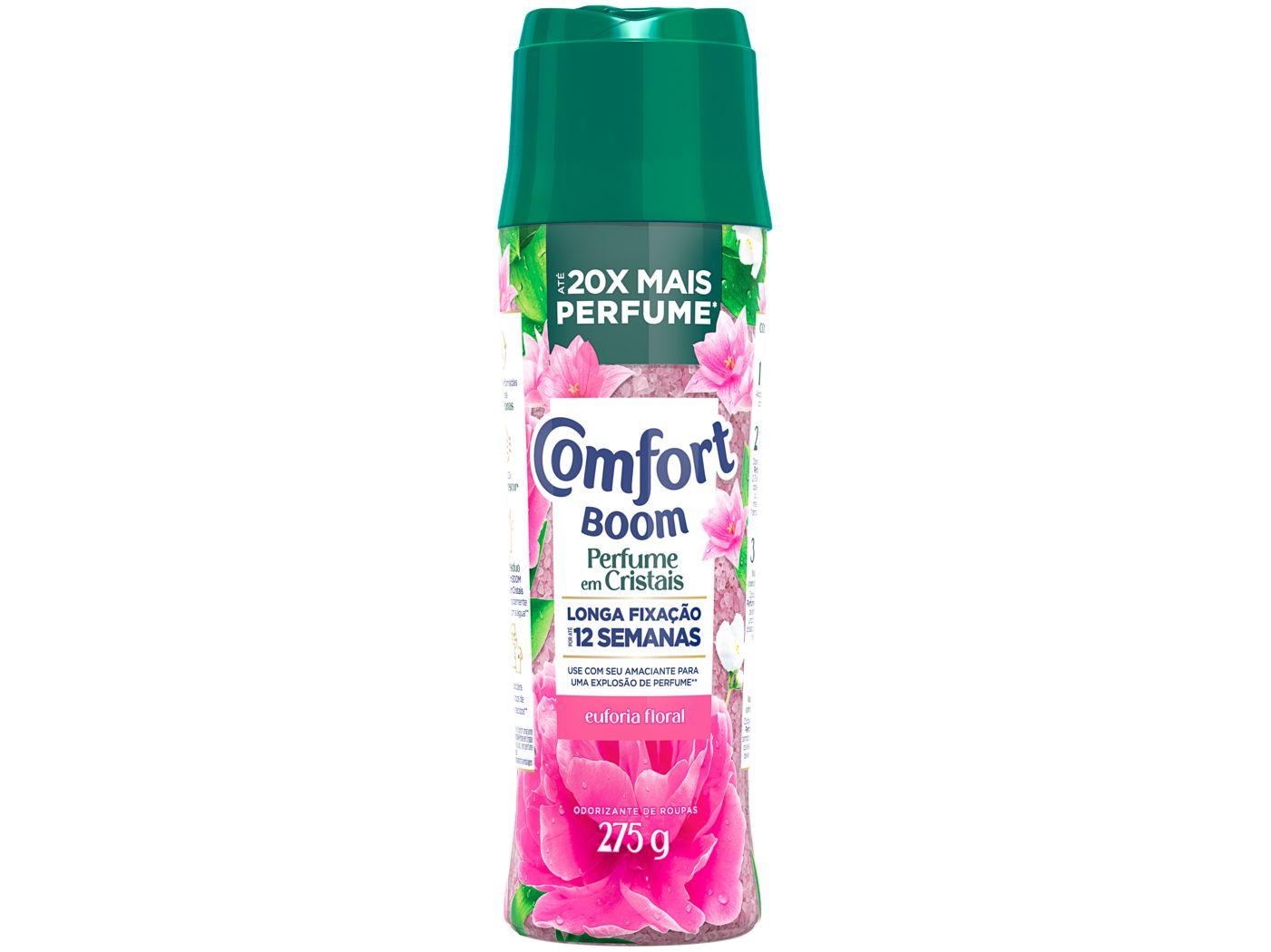 Amaciante Comfort Concentrado Perfume em Cristais Boom Euforia Floral 275g