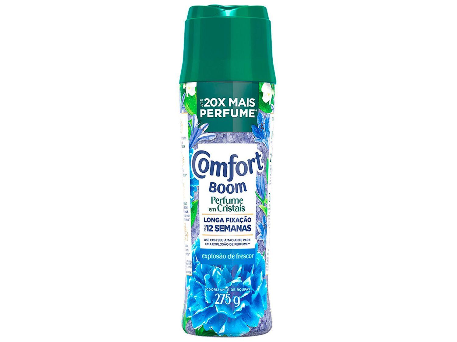 Amaciante Comfort Concentrado Perfume em Cristais Boom Explosão de Frescor 275g