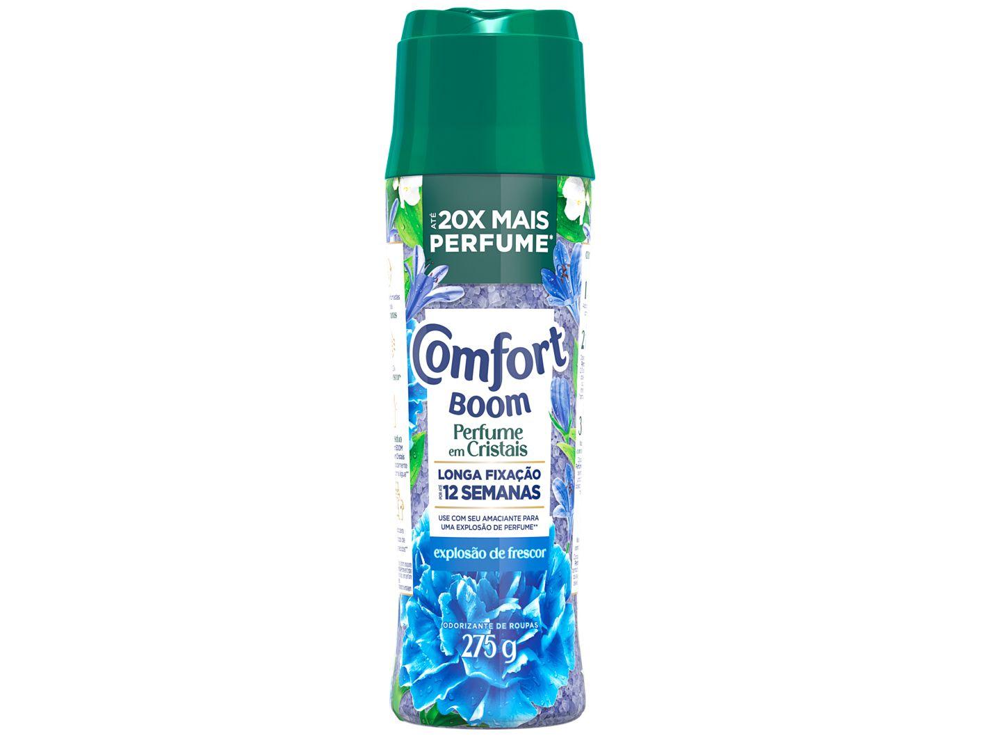 Amaciante Comfort Concentrado Perfume em Cristais Boom Explosão de Frescor 275g
