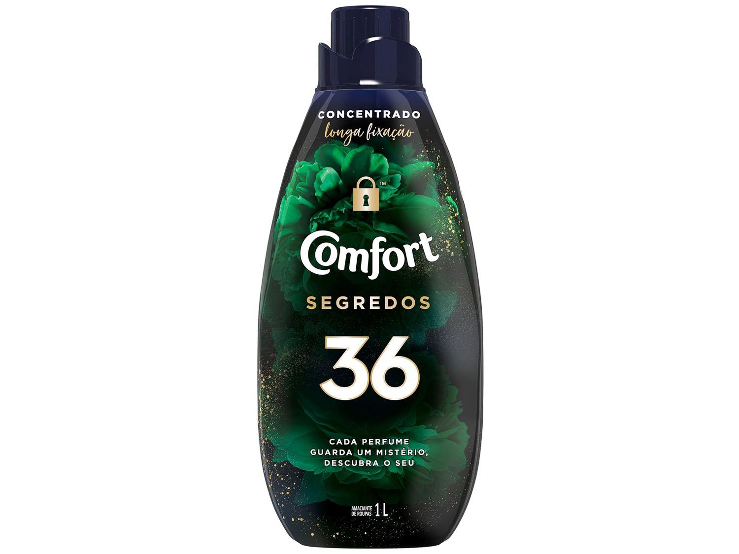 Amaciante Comfort Concentrado Segredos 36 1L