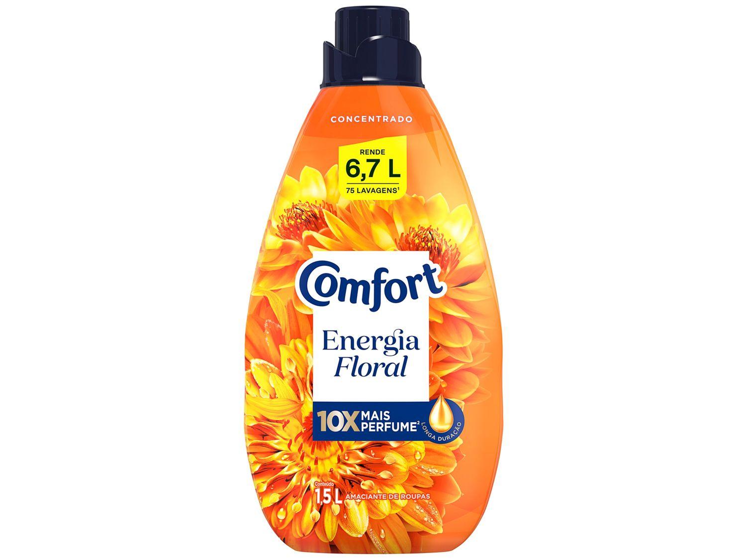 Amaciante Concentrado Comfort Energia Floral 1,5L