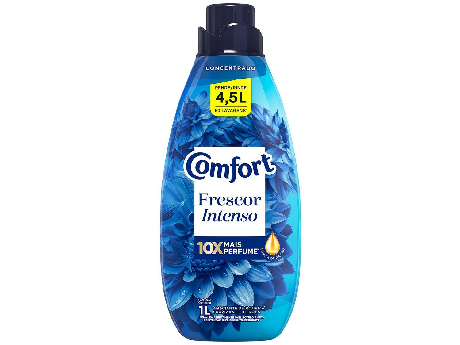 Amaciante Concentrado Comfort Frescor Intenso 1L