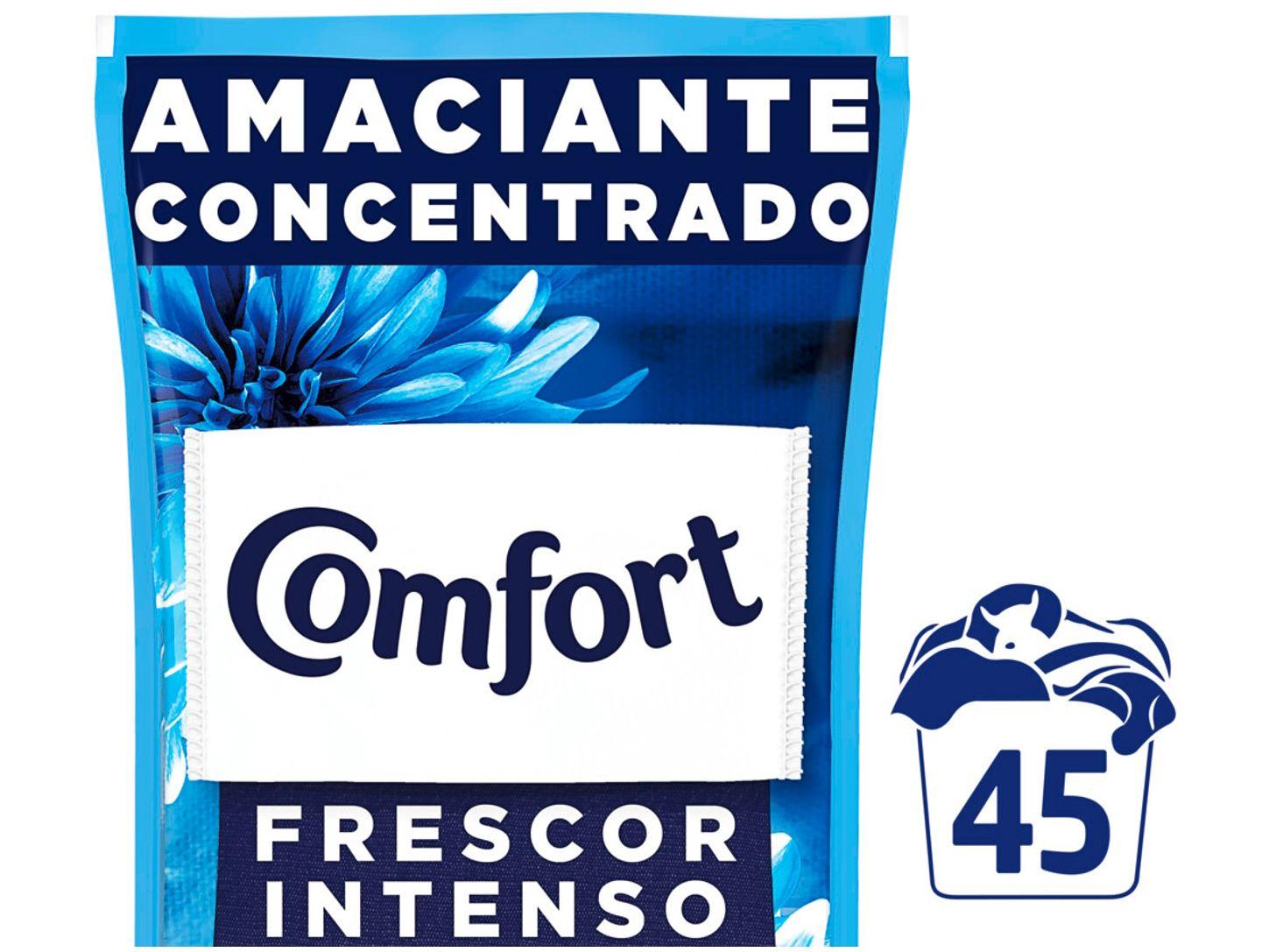 Amaciante Concentrado Comfort Frescor Intenso 900ml Refil