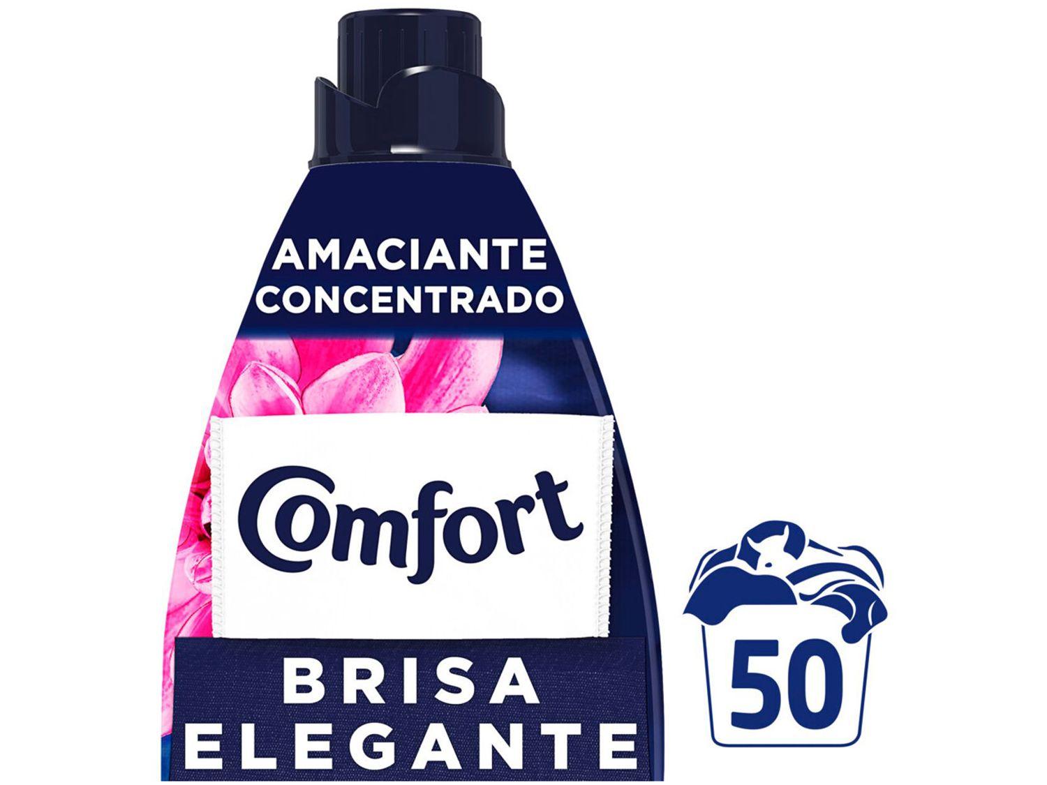 Amaciante de Roupa Concentrado com Óleo de Argan Brisa Elegante Comfort 1L
