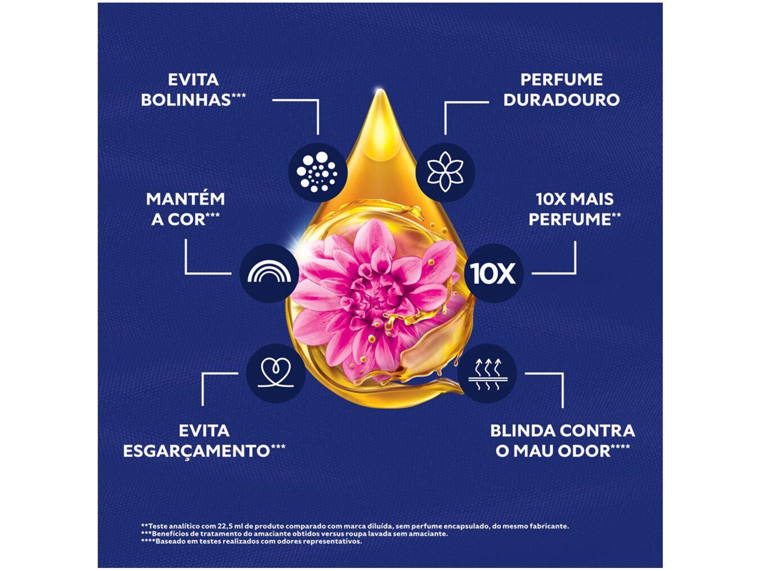 Amaciante de Roupa Concentrado com Óleo de Argan Brisa Elegante Comfort 1L