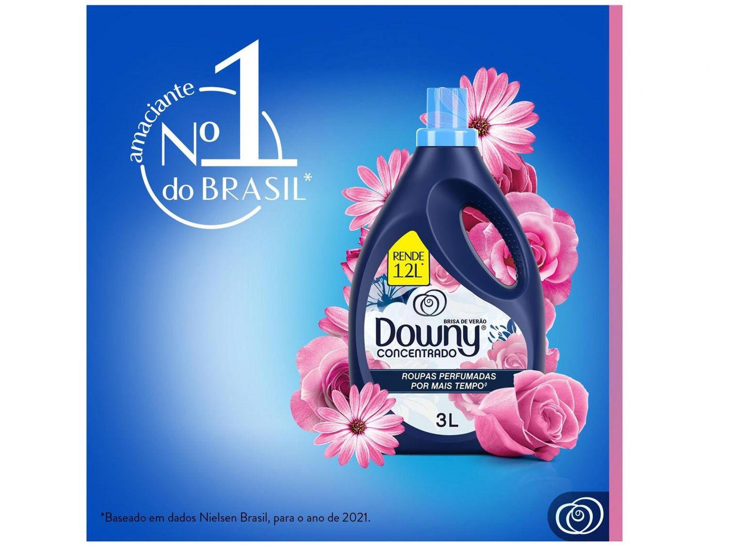 Amaciante Downy Brisa de Verão Concentrado 3L