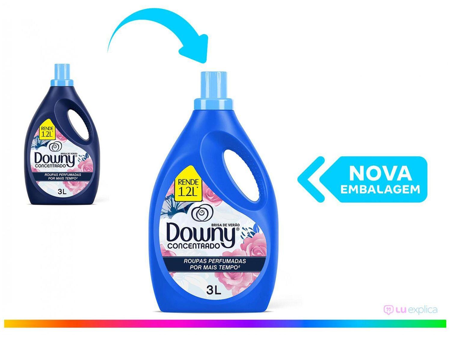Amaciante Downy Brisa de Verão Concentrado 3L