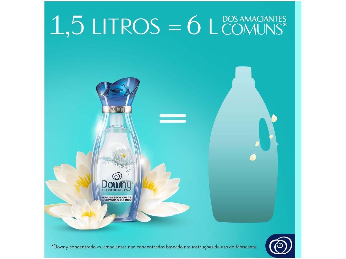 Amaciante Downy Concentrado Água Fresca 1,5L