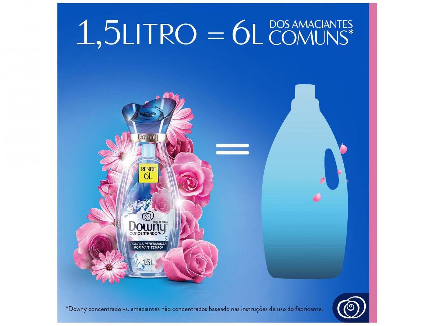 Amaciante Downy Concentrado Brisa de Verão 1,5L
