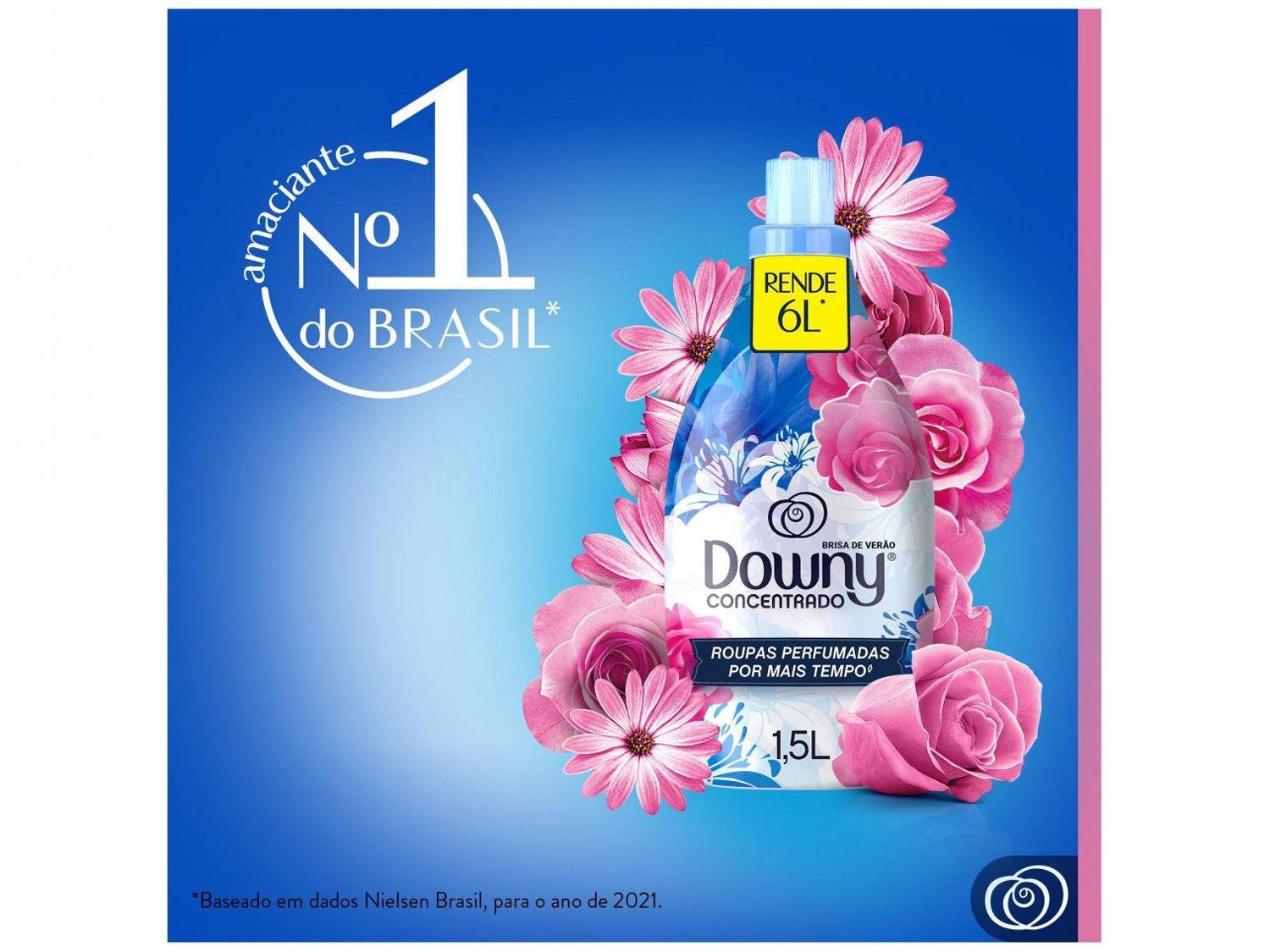 Amaciante Downy Concentrado Brisa de Verão 1,5L