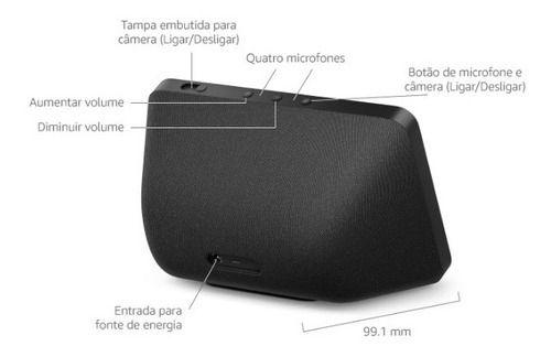 Amazon Echo Show 8 2nd Gen com assistente virtual Alexa