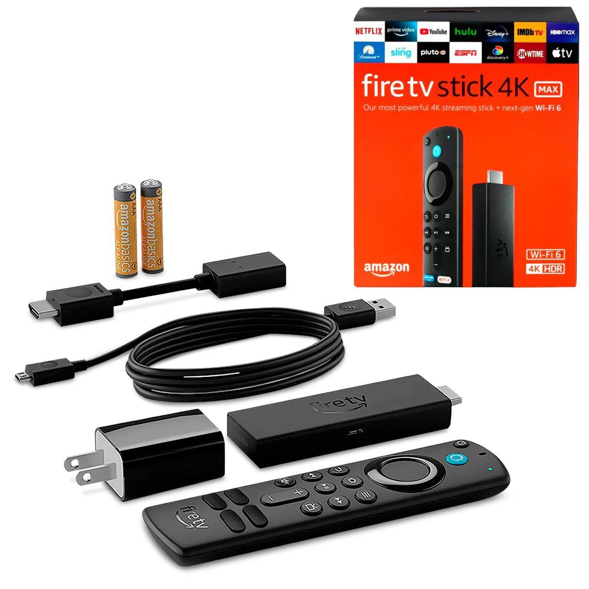 Amazon Fire TV Stick 4K Max 3ª Geração Ultra HD Wi-fi 6 Com