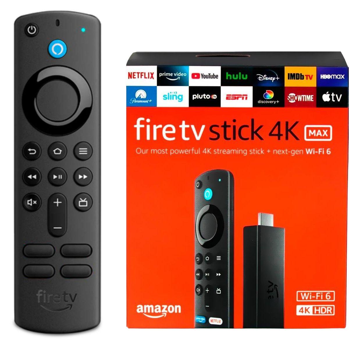 Amazon Fire TV Stick 4K Max 3ª Geração Ultra HD Wi-fi 6 Com