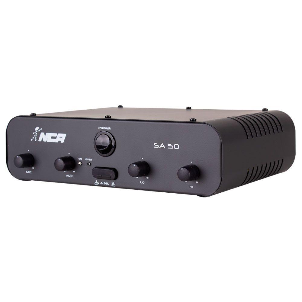 Amplificador Compacto Para Som Ambiente Nca AB50 50 WRms Ll Audio