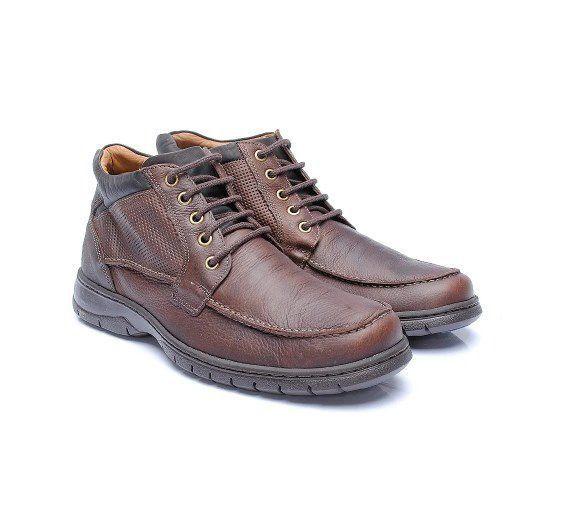 Anatomic gel bota casual masculina 7970 cor brown - Bota Masculina -  Magazine Luiza