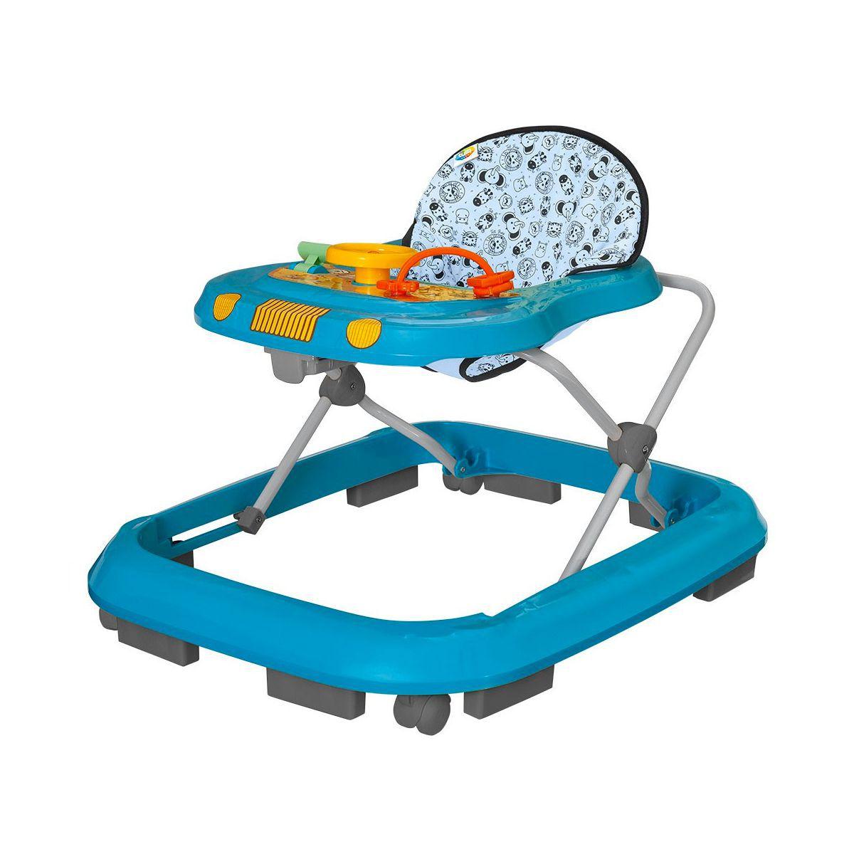 Andador Infantil de Bebê Safari Azul - Tutty Baby - Tutti Baby