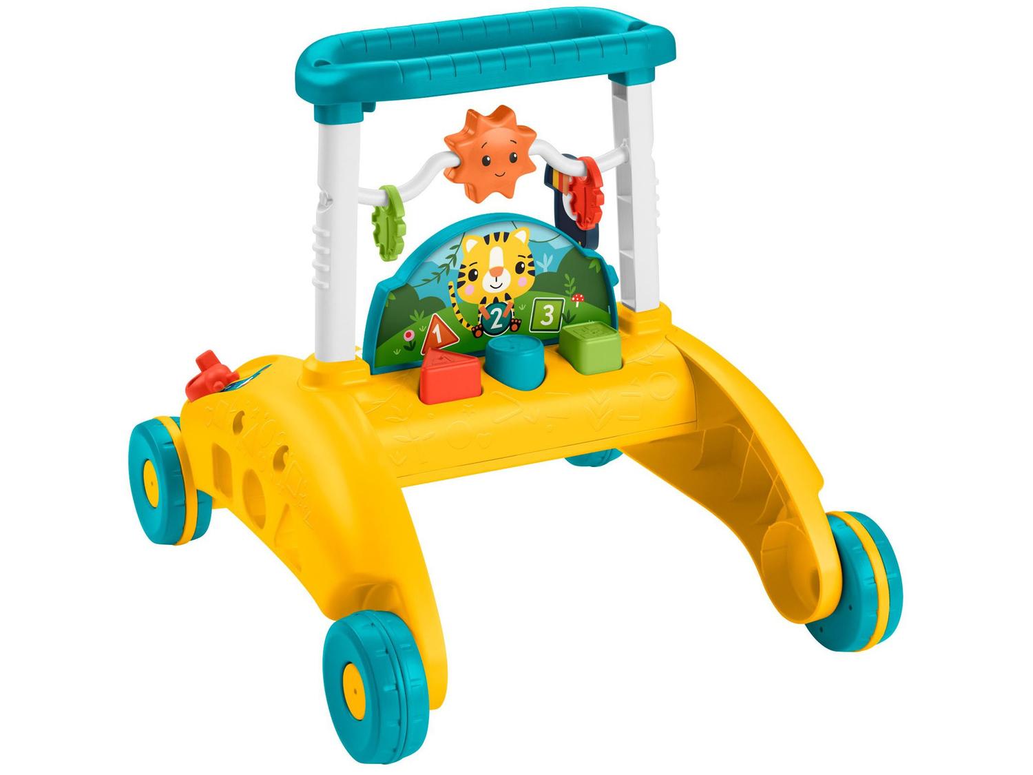 Andador Infantil Tigre Mattel Fisher-Price Primeiros Passos de Empurrar