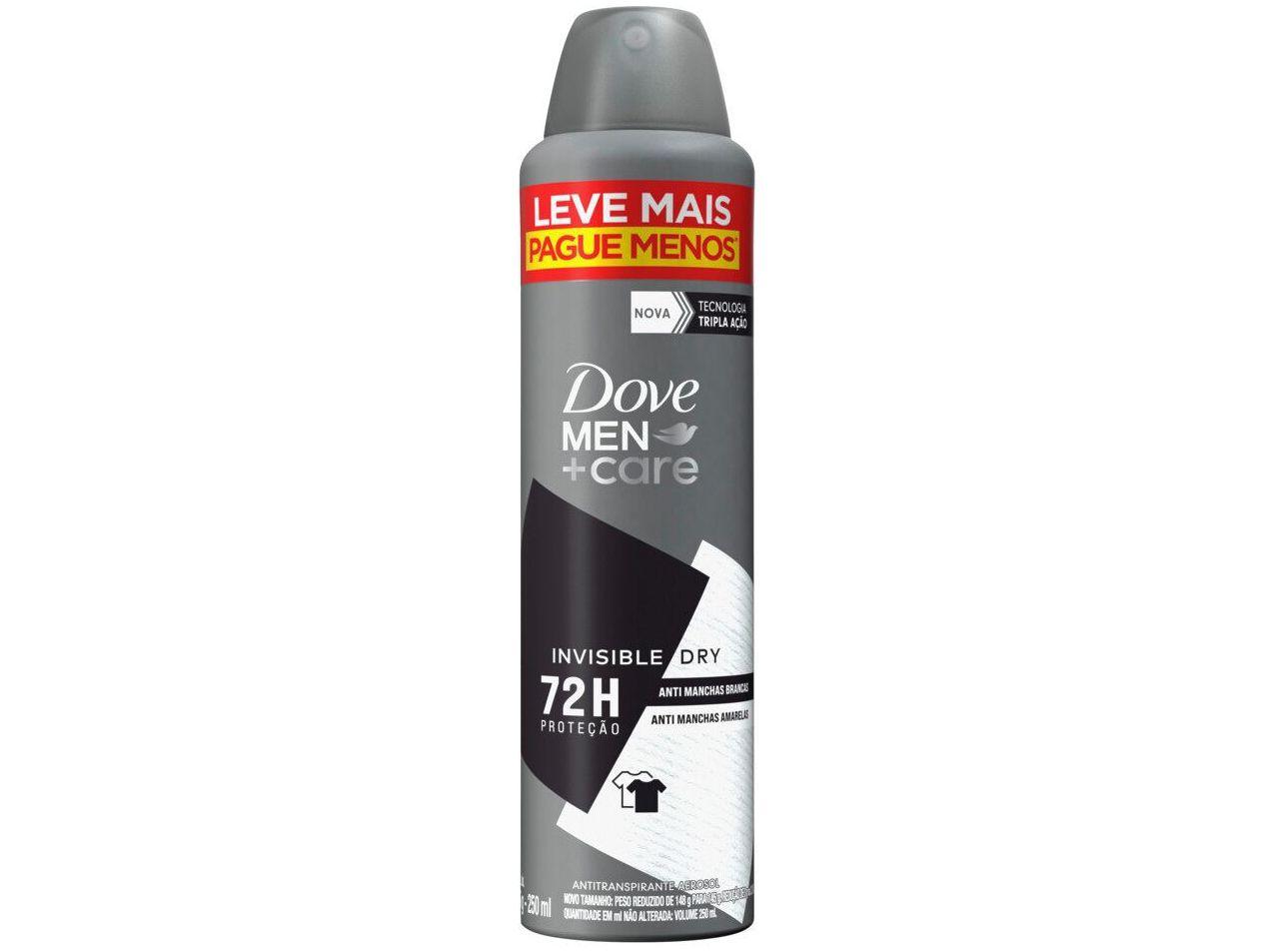 Antintranspirante Aerossol Dove Men+Care Invisible Dry 250ml