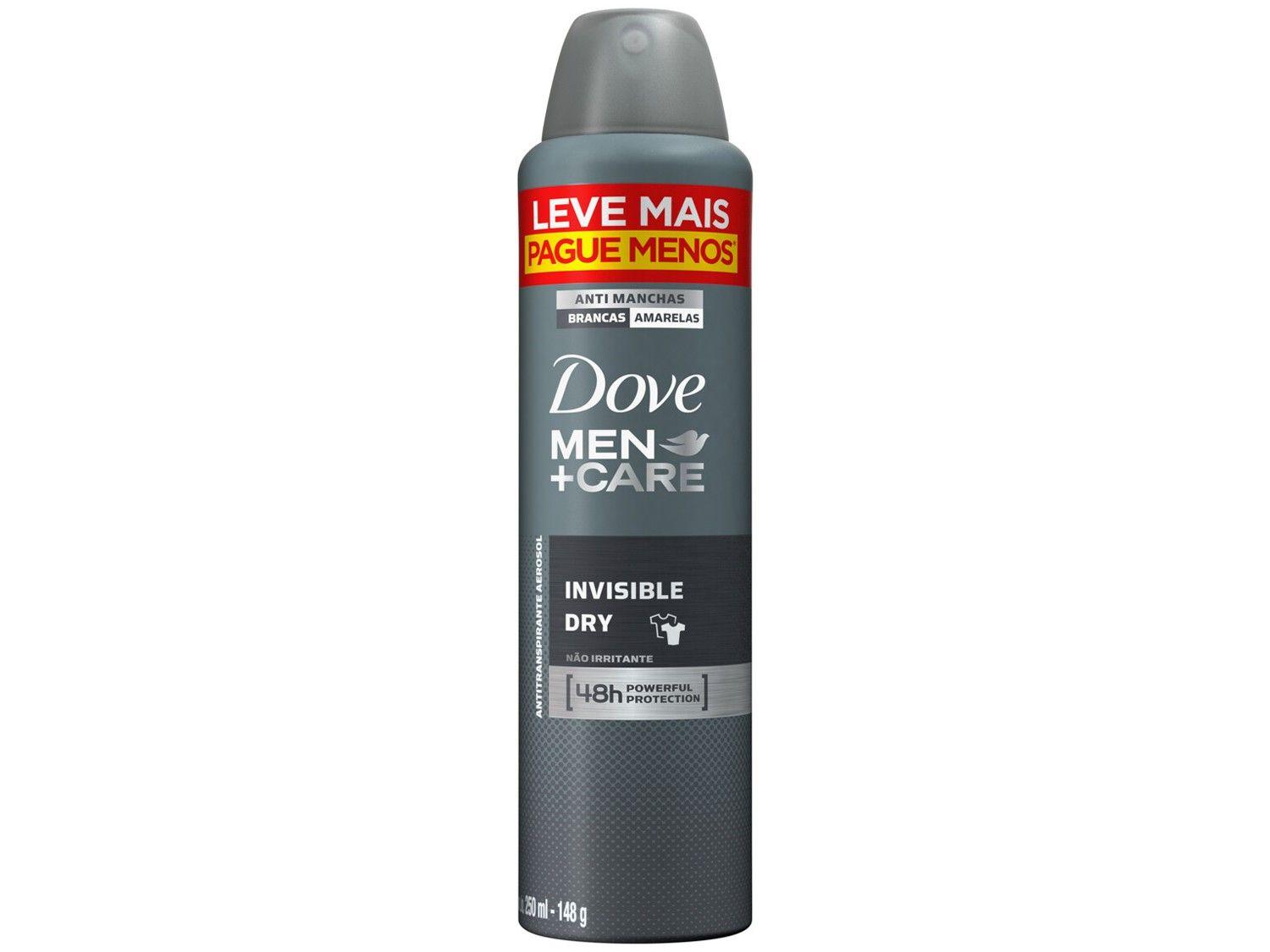 Antintranspirante Aerossol Dove Men+Care Invisible Dry 250ml