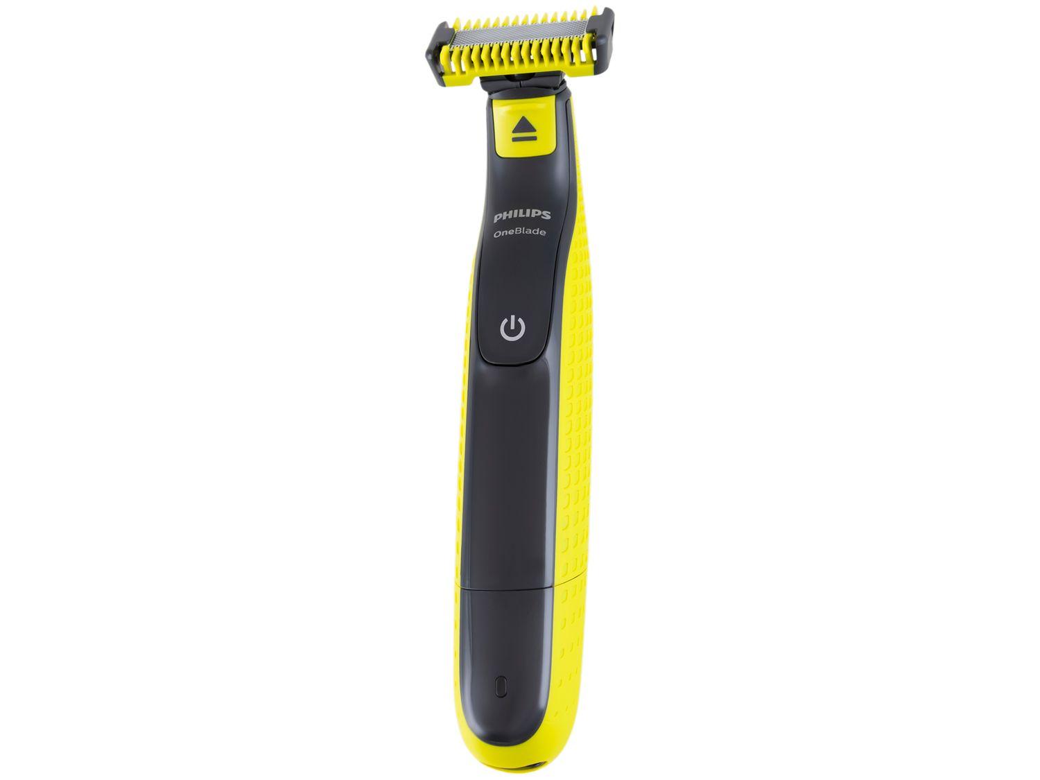 Aparador de Pelos Philips OneBlade QP2824/10 à Prova dágua 1 Velocidade 4 Pentes