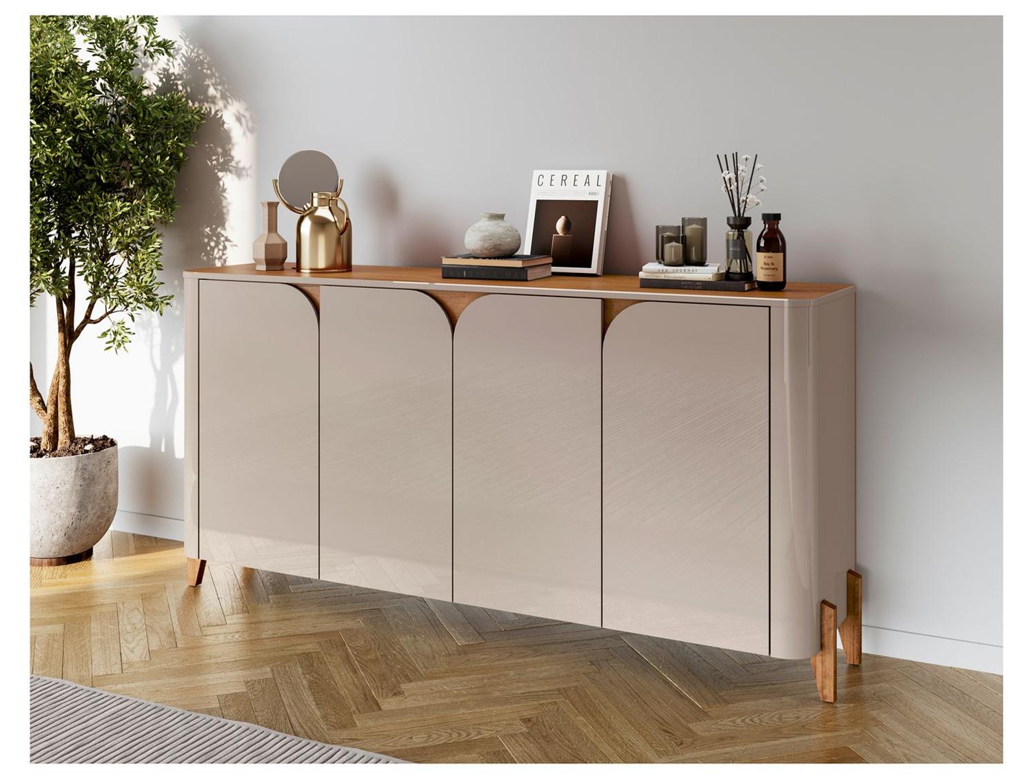 Aparador Moderno 4 Portas Casa D Memphis