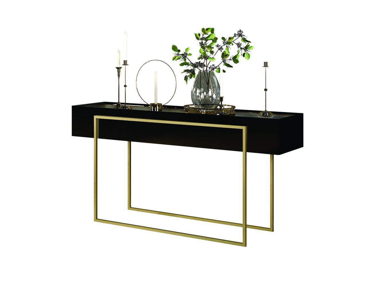 Aparador Para Sala Suri com Espelho no Tampo - Dj Móveis - Aparador