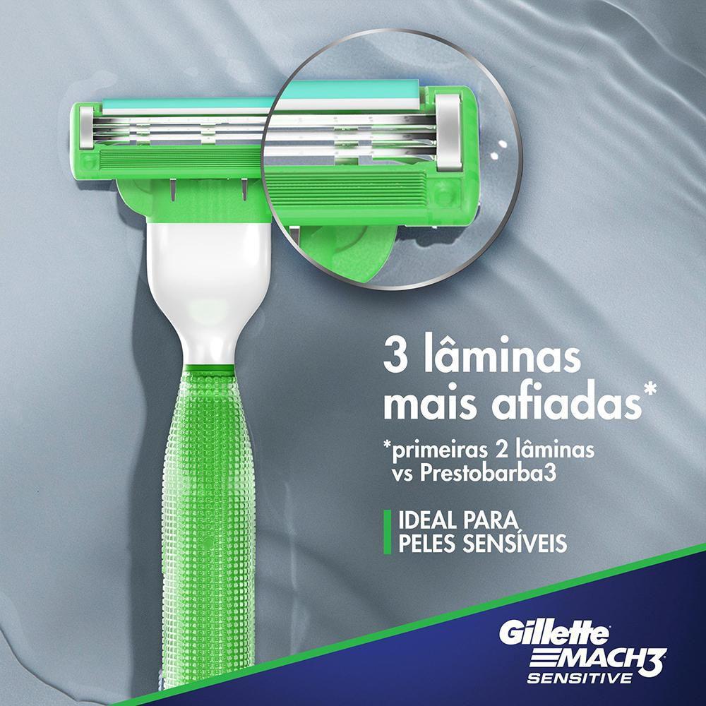 Aparelho de Barbear Gillette Mach3 Acqua