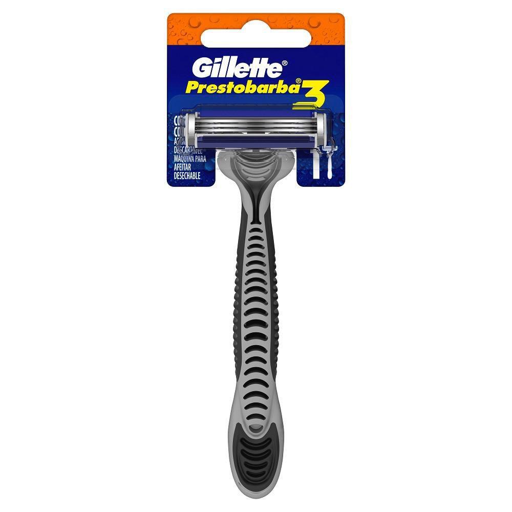 Aparelho de Barbear Gillette Prestobarba 3 Regular c/ 1 Unidade ...