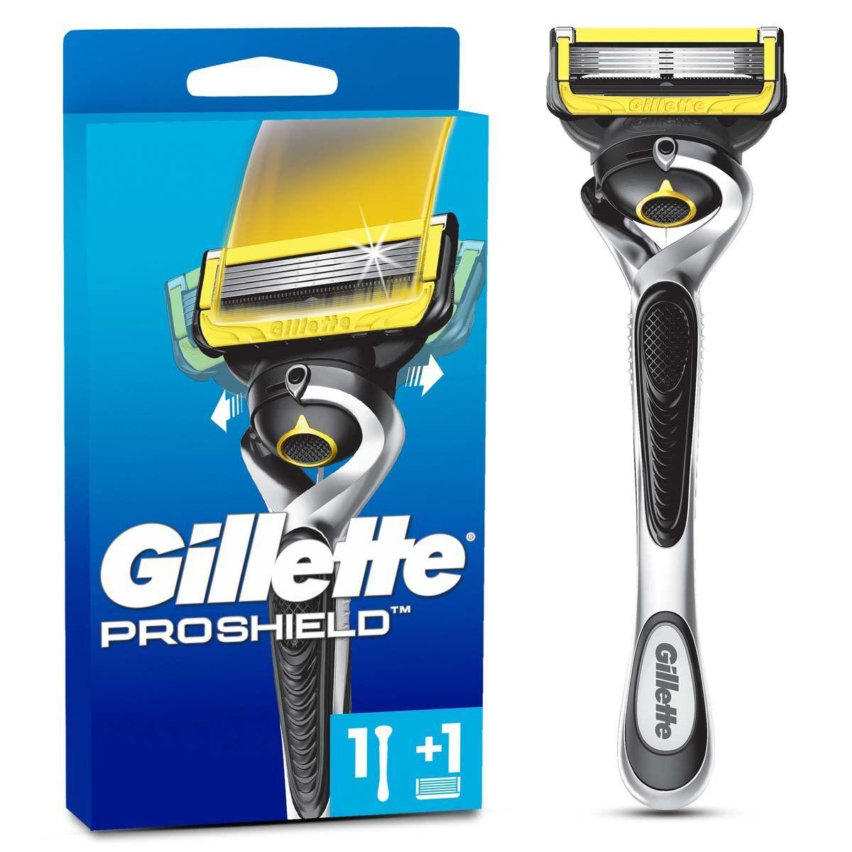 Aparelho de Barbear Gillette Proshield com 5 Lâminas de Barbear 1 Unidade