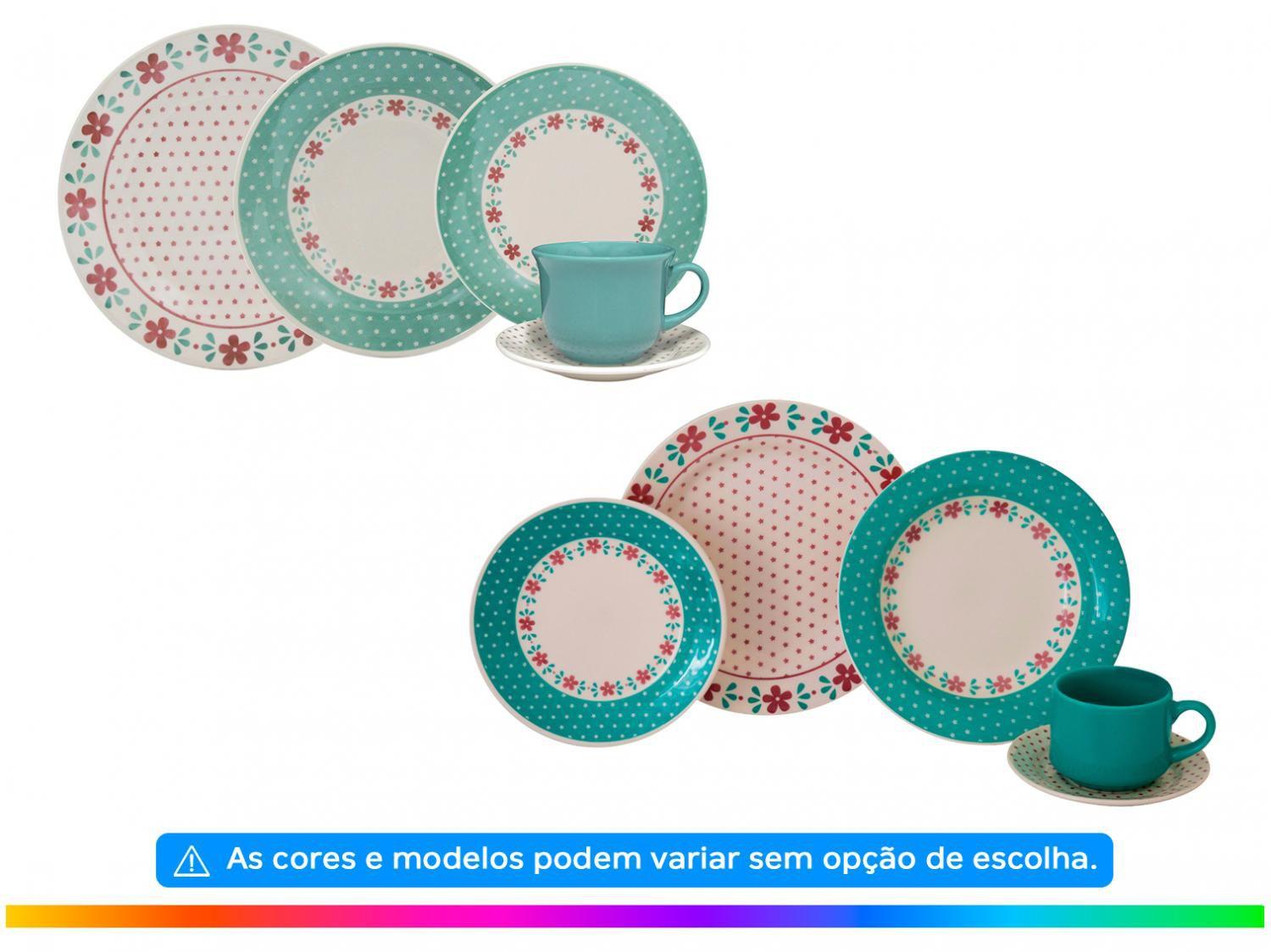 Aparelho de Jantar ChÃ¡ 20 PeÃ§as Biona CerÃ¢mica