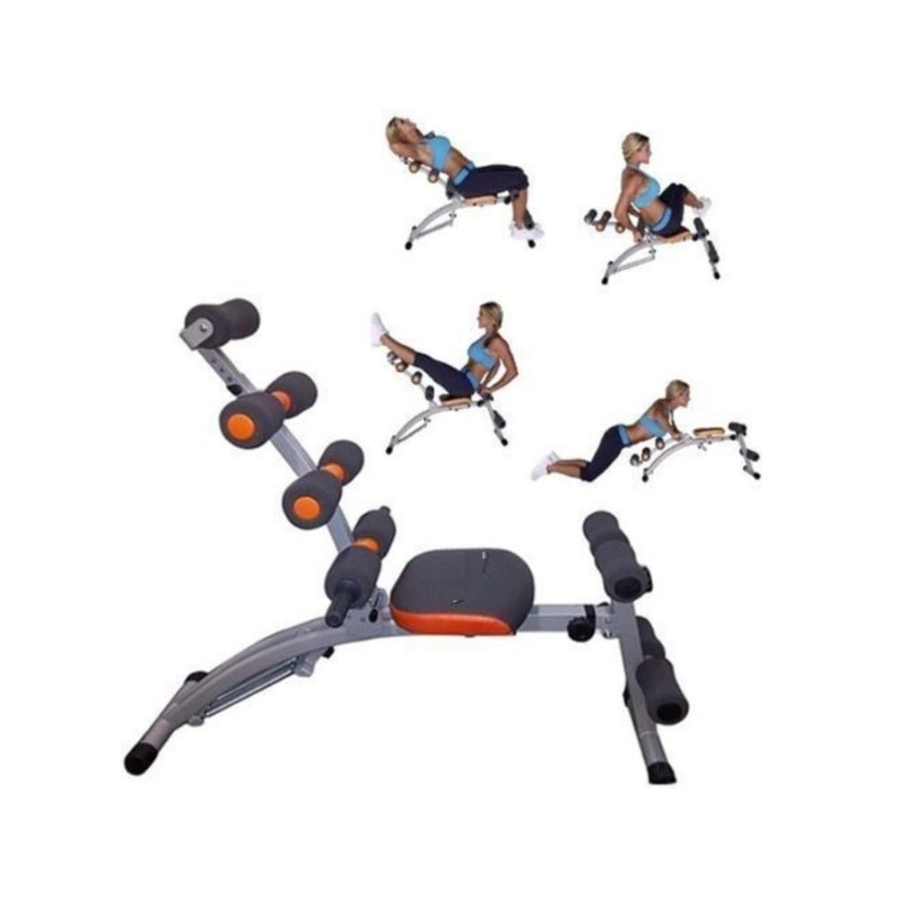 Aparelho ginastica musculacao em casa 6 em 1 portatil abdominal braços ...