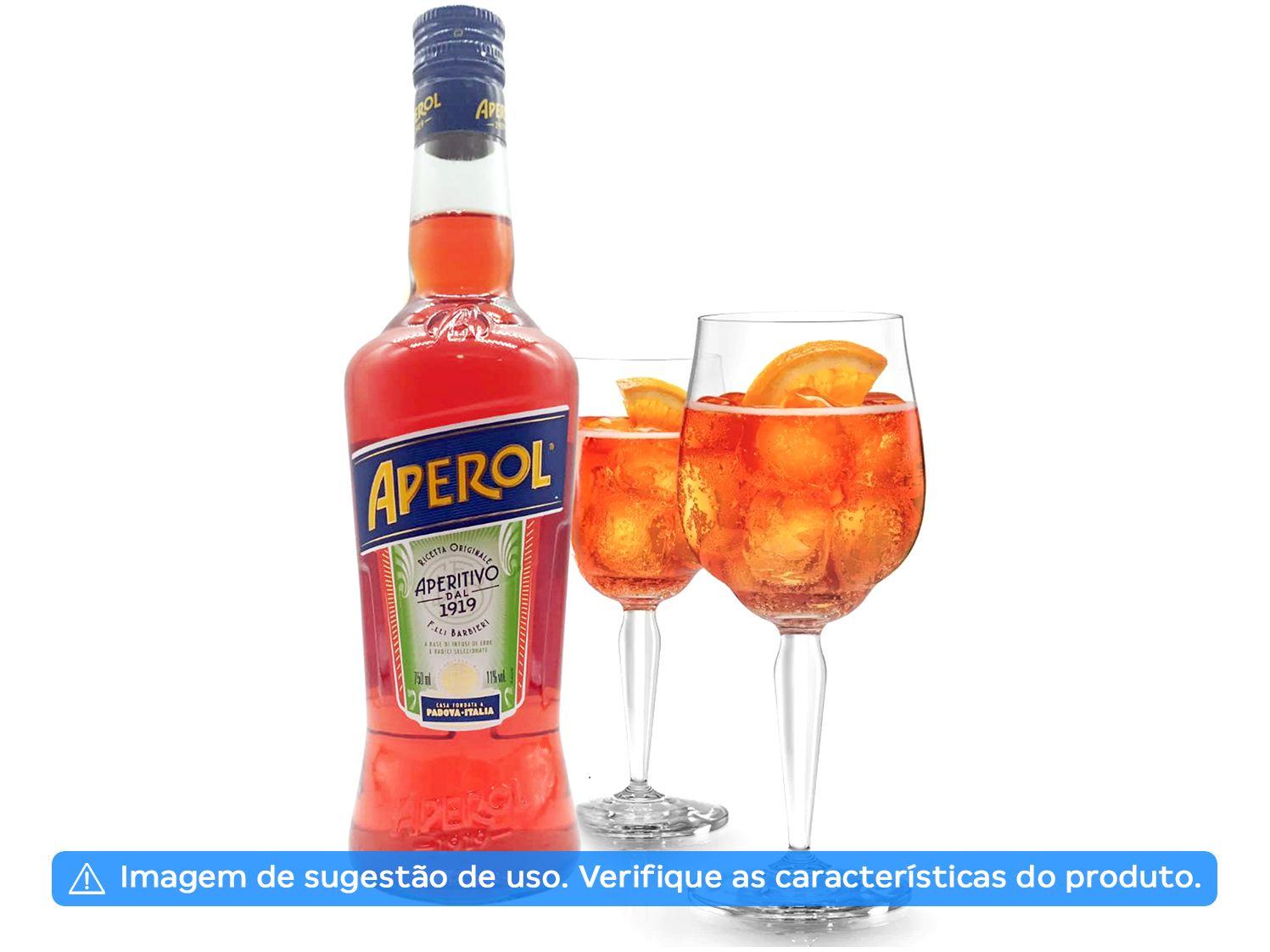 Aperitivo Aperol F.lli Barbieri Laranja 750ml