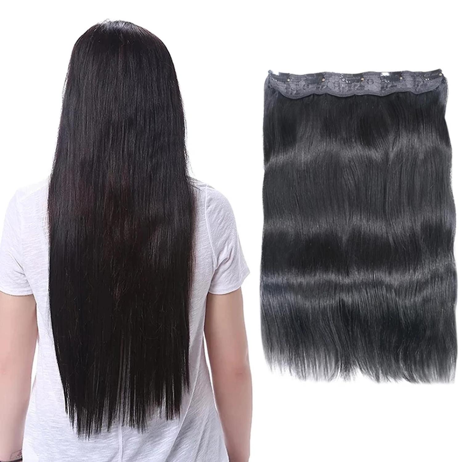 Cabelo Alongamento Tic Tac Liso 70cm Idêntico A Humano Lindo em