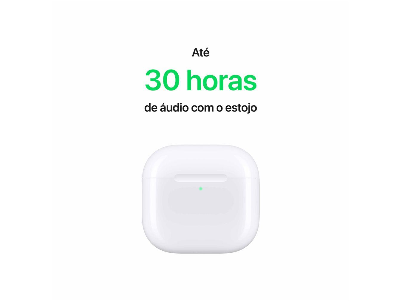 Apple AirPods 4 com Cancelamento Ativo de Ruído