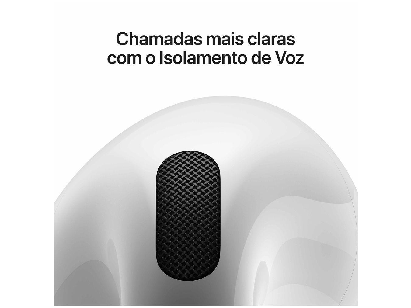 Apple AirPods 4 com Cancelamento Ativo de Ruído